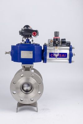 Manual Operation Segment Ball Valve 1''-10'' DN25-DN250 for Industrial Applications